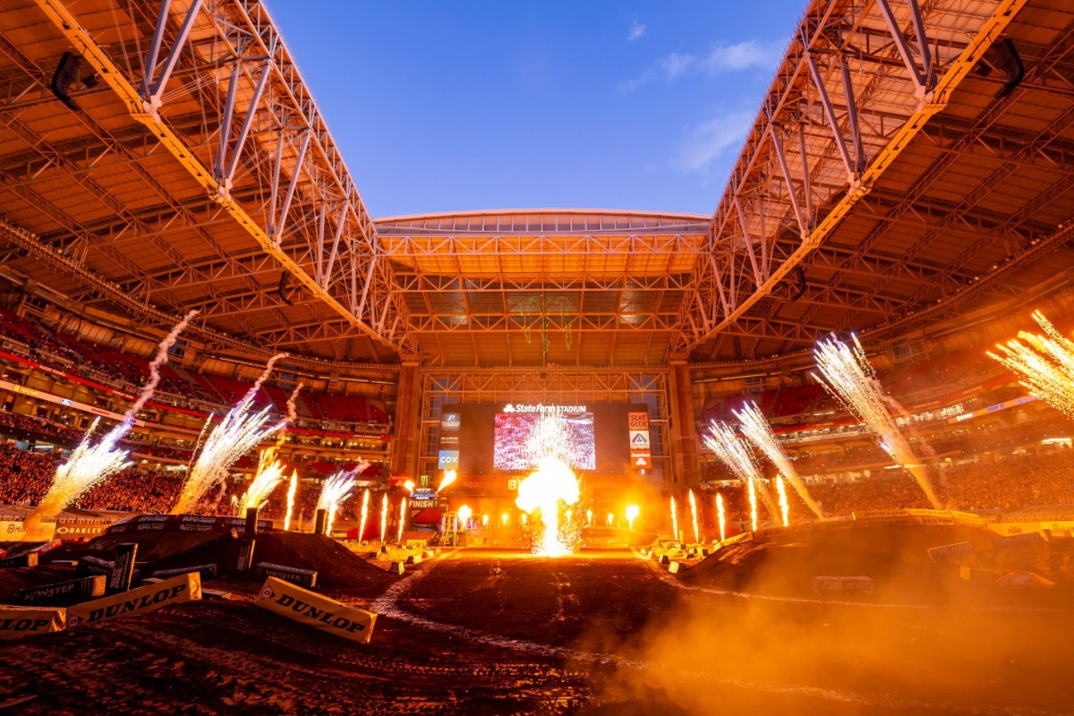AMA Supercross 2025 4rd Glendale Расписание и Live timing розыгрыш