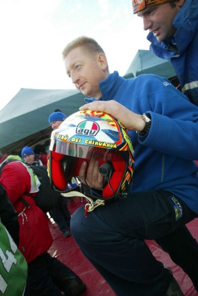 Rossi WRC helmet