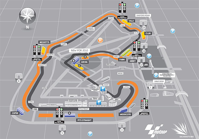 Новая схема Silverstone Circuit
