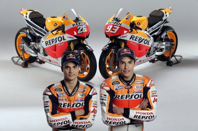 Repsol Honda - Дани Педроса и Марк Маркес вместе в 2013