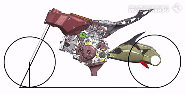 Схема шасси Ducati 1199 Panigale