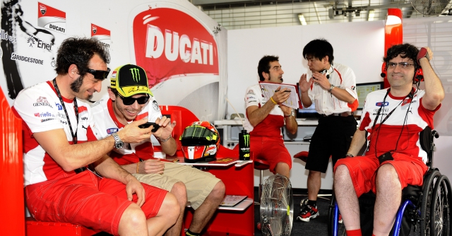 В гараже Ducati Factory: с приходом Росси связывают большие надежды