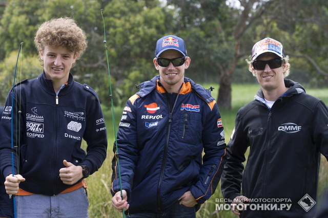 Миллер, Стоунер, Вест - австралийские звезды MotoGP