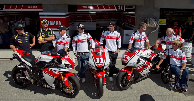 Все великие чемпионы Yamaha в сборе, Гран-При Соединенных Штатов