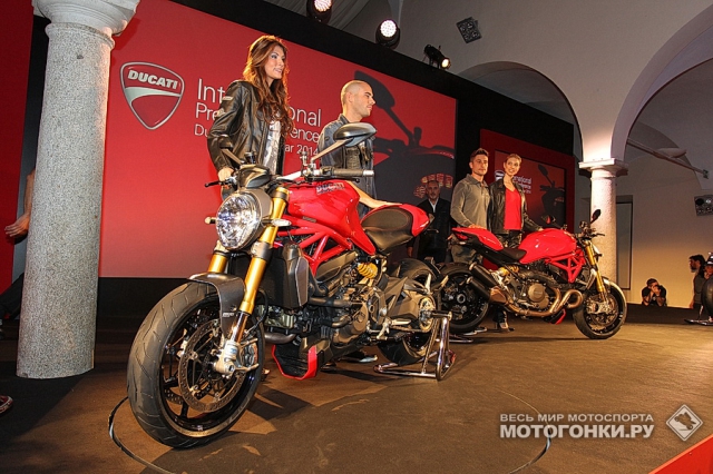 Ducati Monster 1200S в Музее Леонардо Да Винчи в Милане