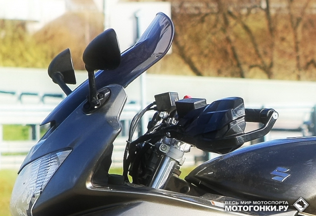 Защита рукояток и рычагов SW Motech на Suzuki GSF1250SA Touring