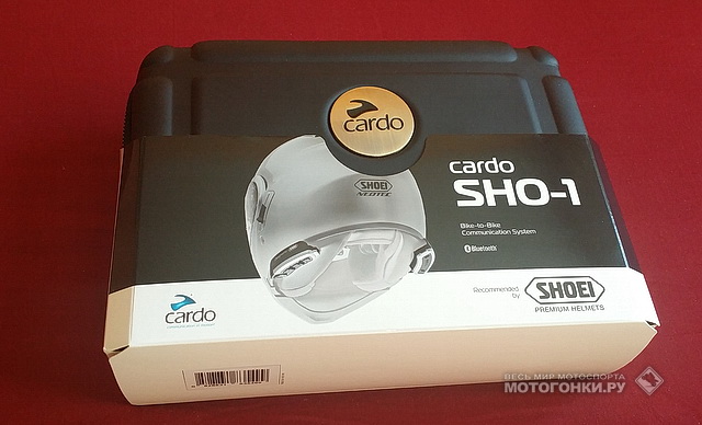 Тест: мотогарнитура CARDO SHO-1 для шлемов SHOEI