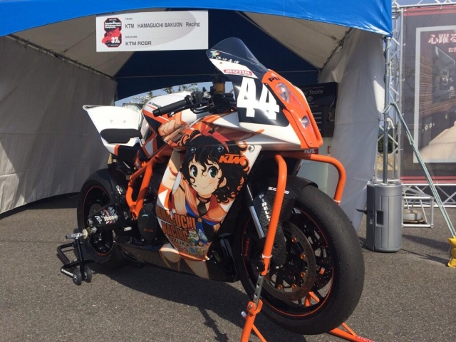 KTM RC8R HAMAGUCHI вновь выйдет на старт в Сузуке
