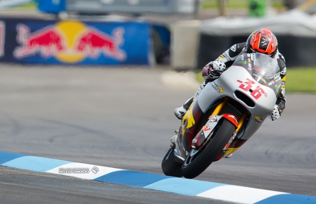 Мика Каллио на поул-позиции Indy GP, класс Moto2
