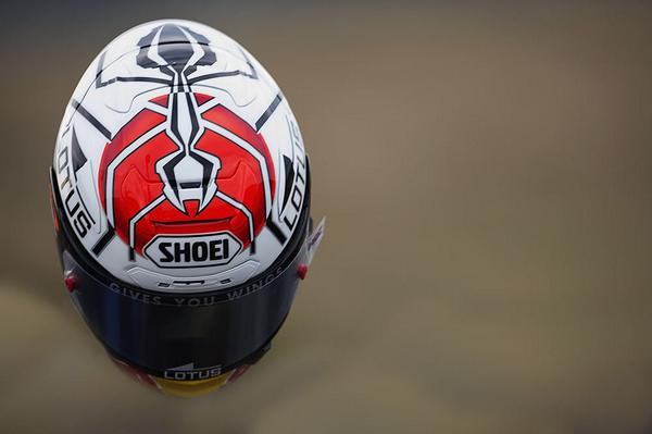 MotoGP - новый SHOEI NXR Марка Маркеса, Гран-При Японии