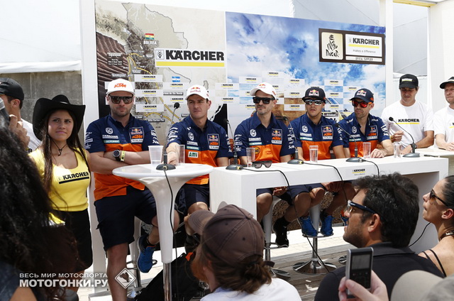 Расширенная версия Red Bull KTM Factory Racing Team в формате 4+1