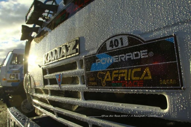 КАМАЗ-Мастер уверенно занимает первые две позиции в зачете TRUCK на Africa Eco Race 2015