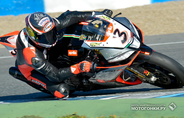 Тесты с Aprilia Racing в Jerez de la Frontera - возвращение в седло RSV4, спустя 2 с половиной года