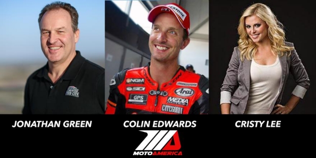 Грин, Эдвардс и Ли будут освещать события MotoAmerica в 2015 году