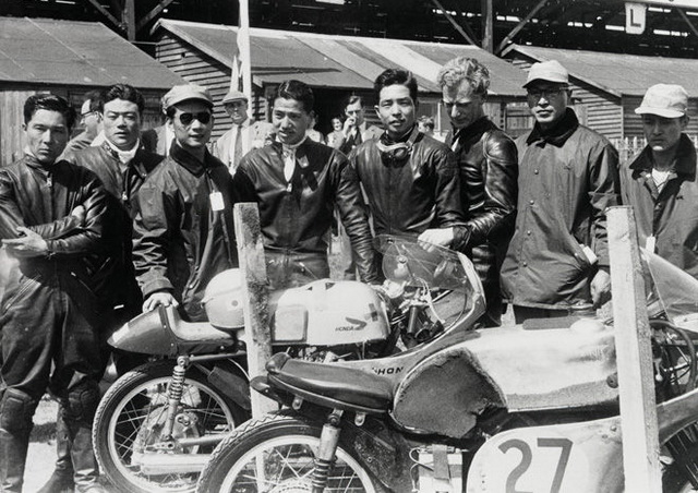 Заводская команда Honda на Isle of Man TT (1959)