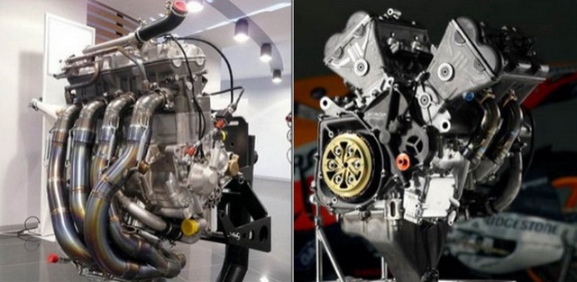 Коленчатые валы двигателей Yamaha YZR-M1 и Honda RC213V вращаются в разные стороны. Вы знали об этом?