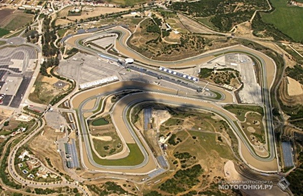 Circuito de Jerez: вид с вертолета