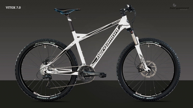 Горный велосипед типа Hard-tail (с амортизационной вилкой, без амортизации на заднем колесе), бюджетной модели Bergamont Vitox
