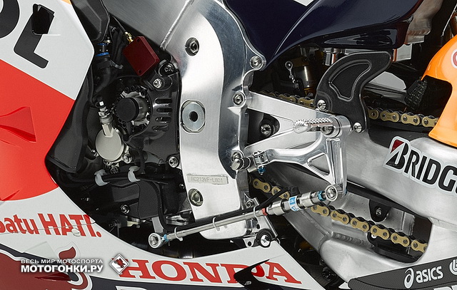 Honda RC213V Марка Маркеса на презентации Repsol Honda 2015 года