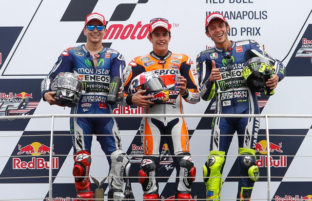 Маркес выиграл два IndyGP подряд с момента прихода в MotoGP: в 2013 и 2014, потому что действовал агрессивней, чем соперники