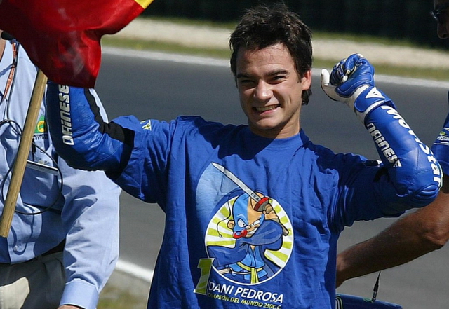 Дани Педроса - чемпион мира GP250, 2004 год