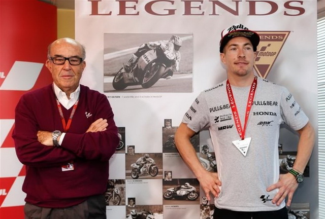 Кармело Эспелета, Президент Dorna - официальная инаугурация Хейдена в Зал Славы MotoGP