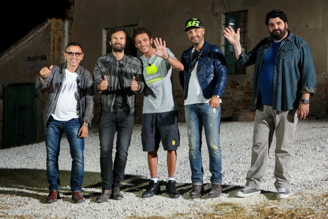 Валентино Росси и его четыре новых друга - лучшие шефы Италии оценят качество блюд на телешоу Mastershef Italy