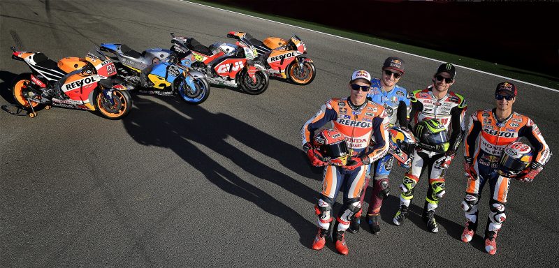 Маркес, Педроса, Кратчлоу и Миллер - четыре победителя гонок MotoGP в 2016 году