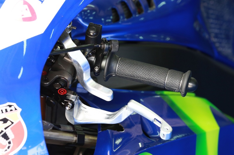 Дублер заднего тормоза на Yamaha YZR-M1 Хорхе Лоренцо