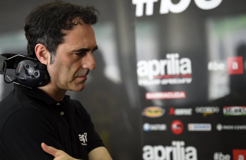Романо Альбезиано, босс Aprilia Racing