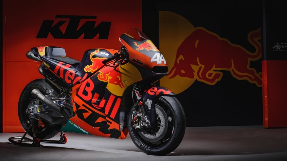 Новые цвета Red Bull KTM Factory Racing в MotoGP