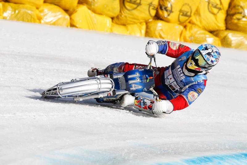 Юный Динар Валеев - звезда берлинского этапа FIM Ice Speedway Gladiators