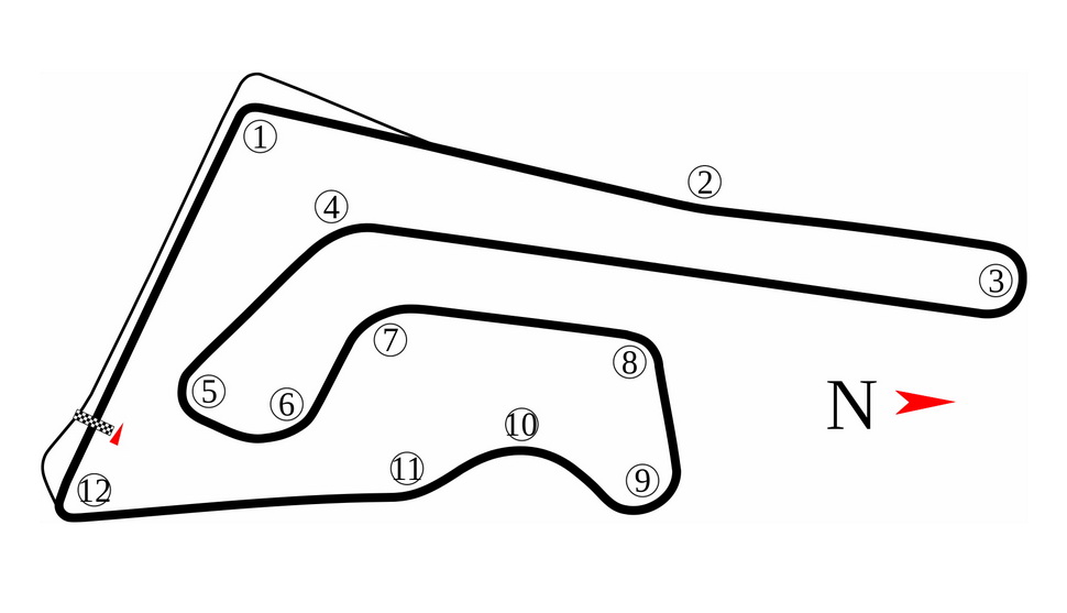 Схема Chang International Circuit (Таиланд)
