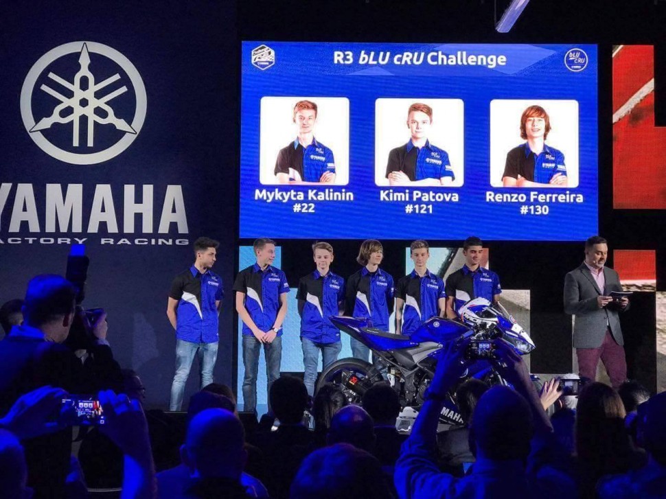 Yamaha bLU cRU: шестерка юных пилотов, поддерживаемых Yamaha Europe