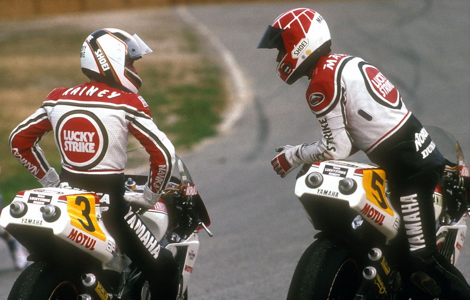 Уэйн Рейни и Кевин МакГи, Lucky Strike Yamaha, 1989