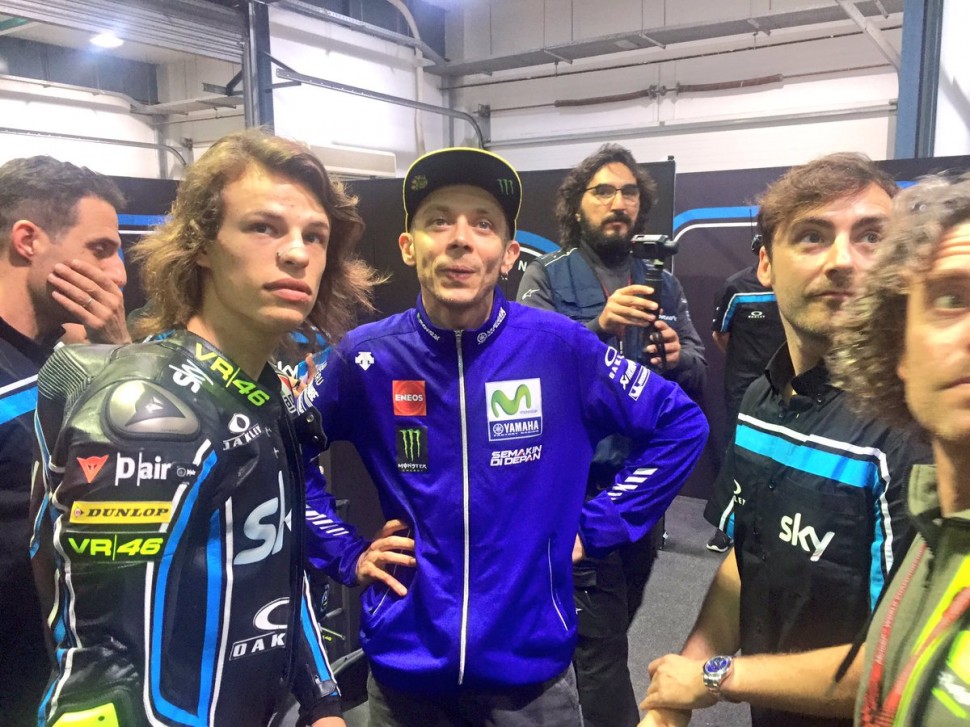 Росси: наш план - поддержка молодых пилотов из Италии в Moto3 и Moto3, а для MotoGP мы еще не достаточно сильны