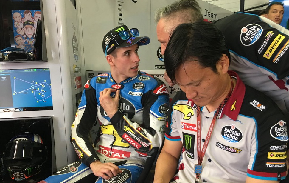 Алекс Маркес: босс, почему именно я остаюсь в Moto2, а Франко переходит в MotoGP? -- Вот поэтому, сынок...
