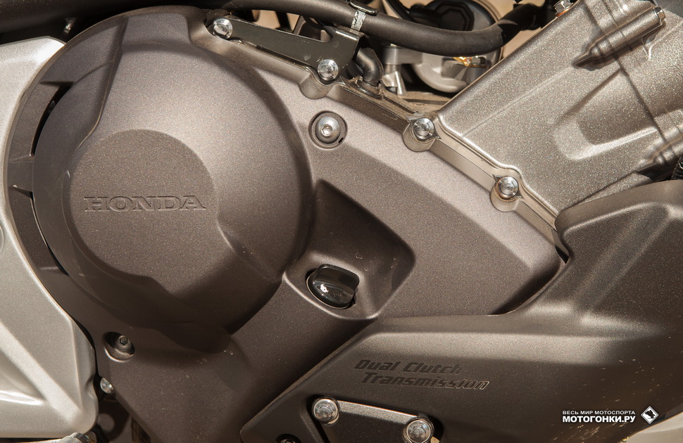 Двигатель Honda NC750X с DCT легко узнать с первого взгляда