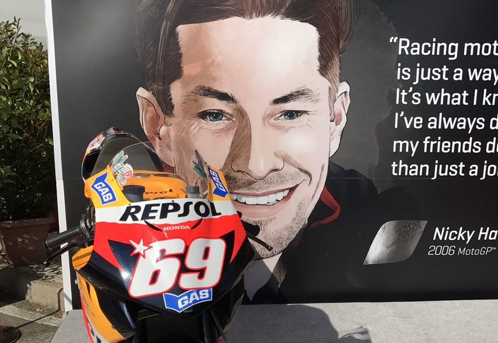 Памятный мемориал Хейдена в Mugello, Гран-При Италии, MotoGP