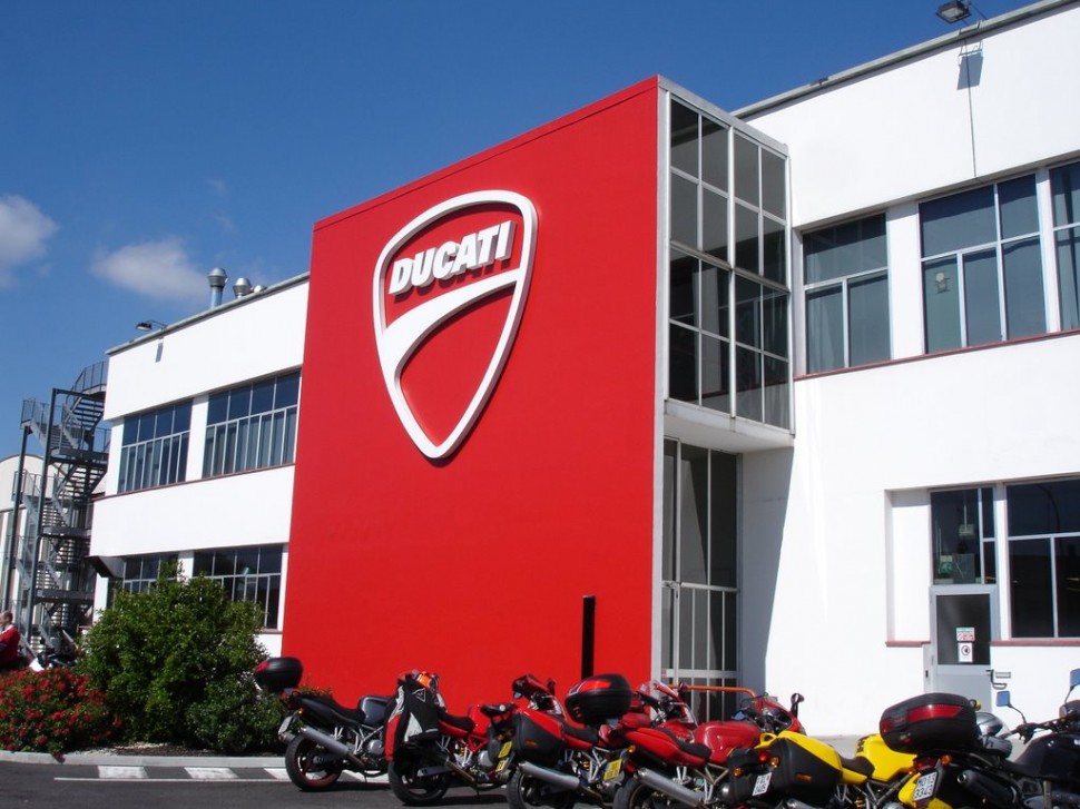 Завод Ducati в пригороде Болоньи, Борго-Панигале