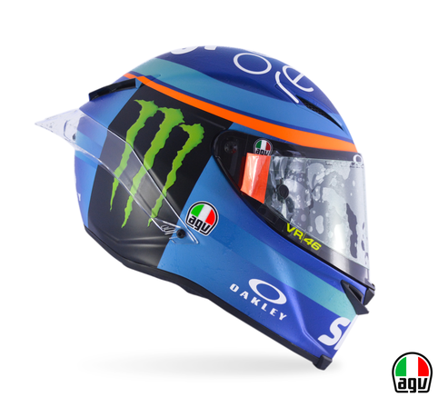 Особый шлем пилотов проекта Sky Racing Team VR46 для Гран-При Сан-Марино