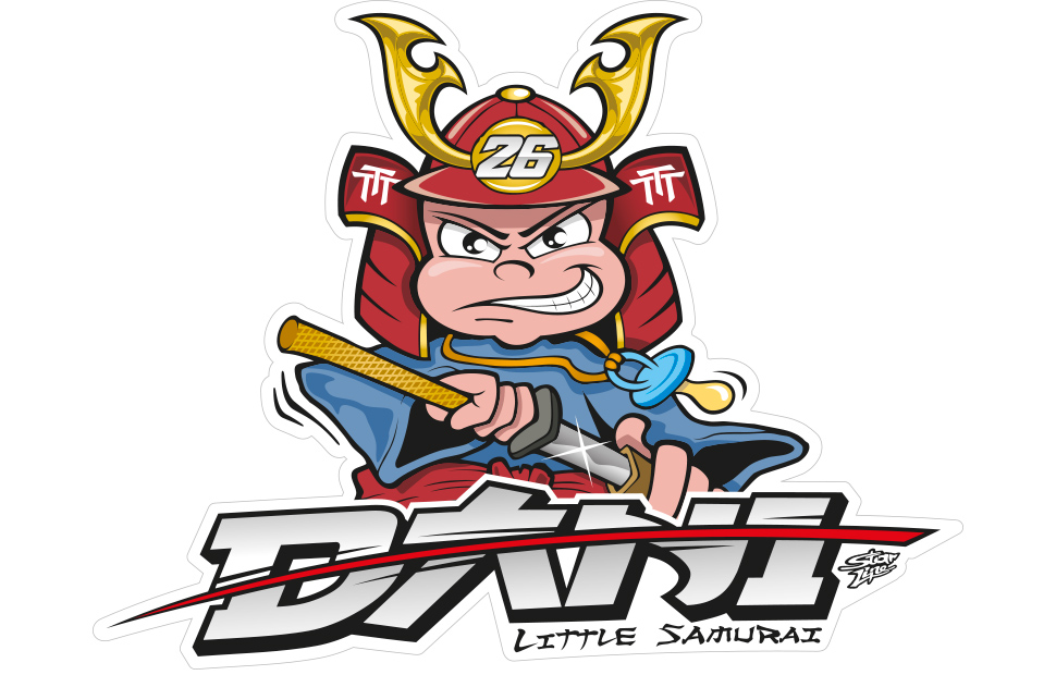 Baby Samurai - логотип Дани Педросы, новая версия