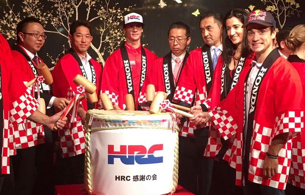 Традиционная церемония открытия Honda Thanks Day и праздничной вечеринки Honda Racing