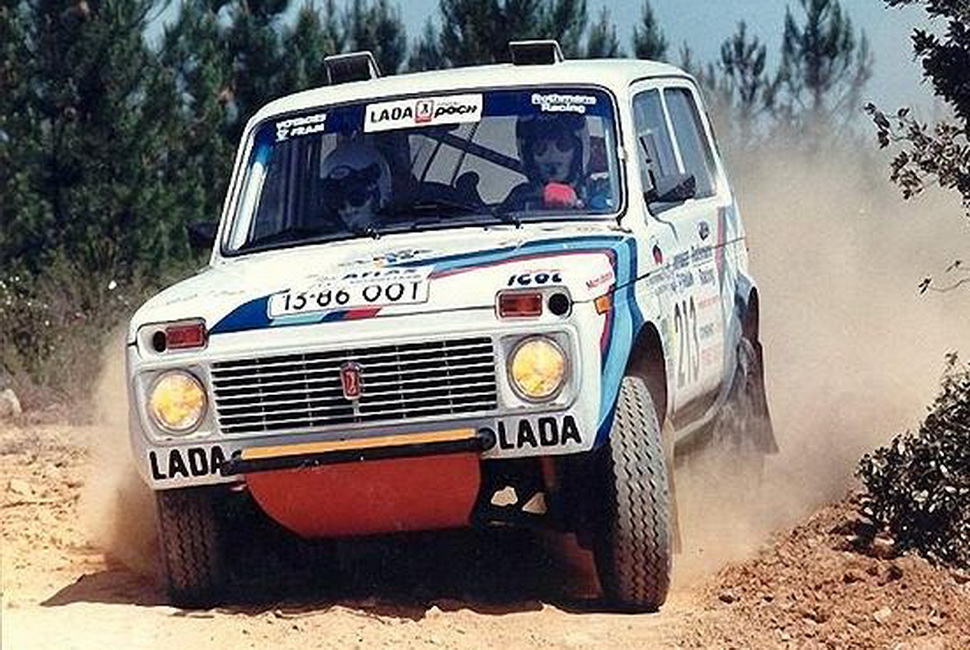 LADA NIVA (ВАЗ-2121) команды Poch Racing - 4-е место на Дакаре 1986 года