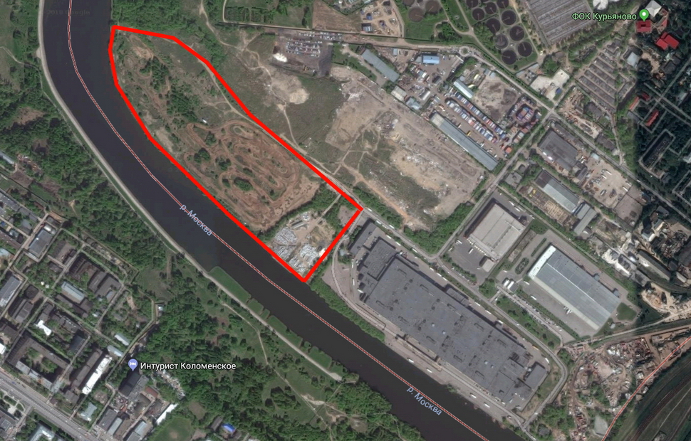 Схема размещения Moscow Motorsport Park (проект)