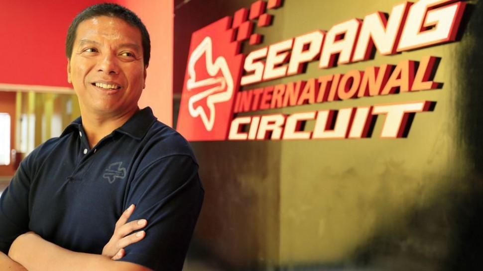 Босс Sepang International Circuit Разлан Разали