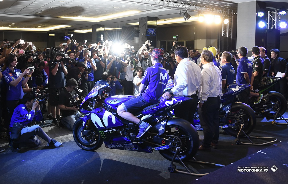 Пресс-конференция Yamaha Motorsports в Таиланде собрала всю элиту кольцевого мотоспорта
