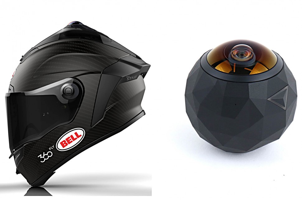 Шлем Bell Star 360fly с камерой 4K на 360 градусов был представлен публике на CES-2016