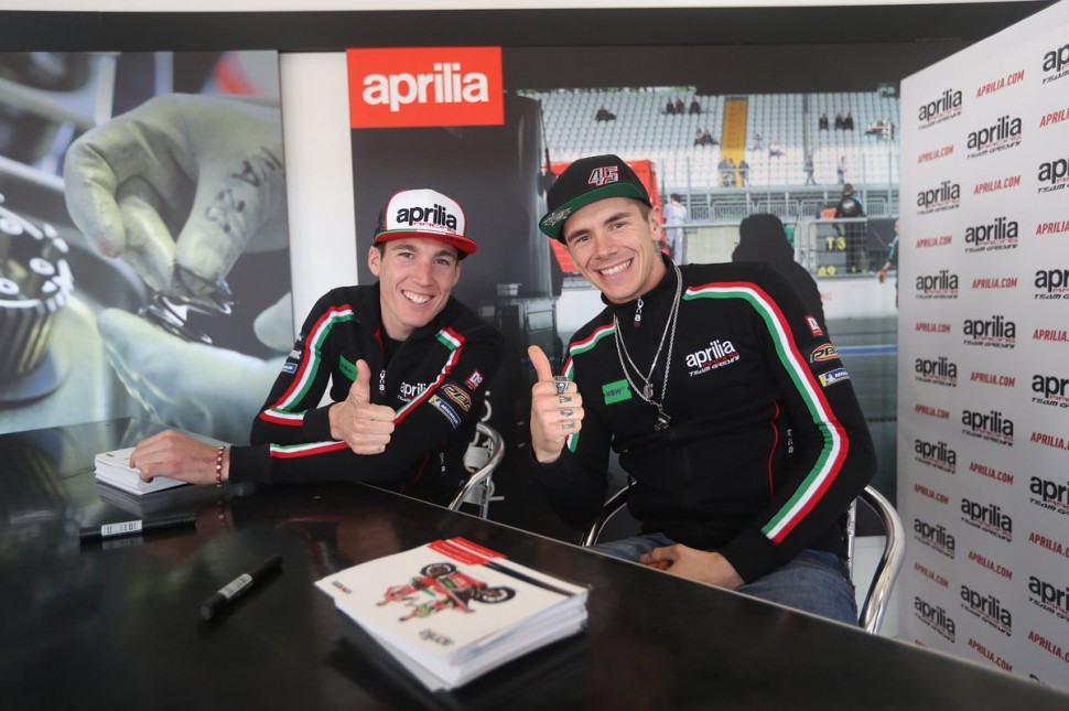 Алеш Эспаргаро и Скотт Реддинг - новая дрим-тим Aprilia в MotoGP?