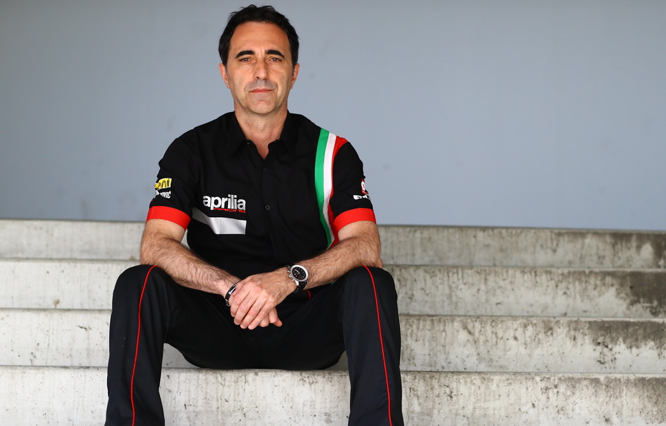 Романо Альбезиано, босс Aprilia Racing